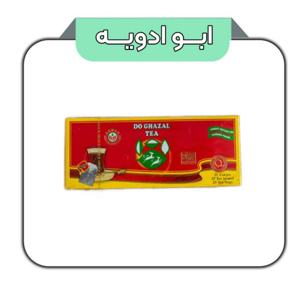 چای دوغزال تی بگ 25عددی 