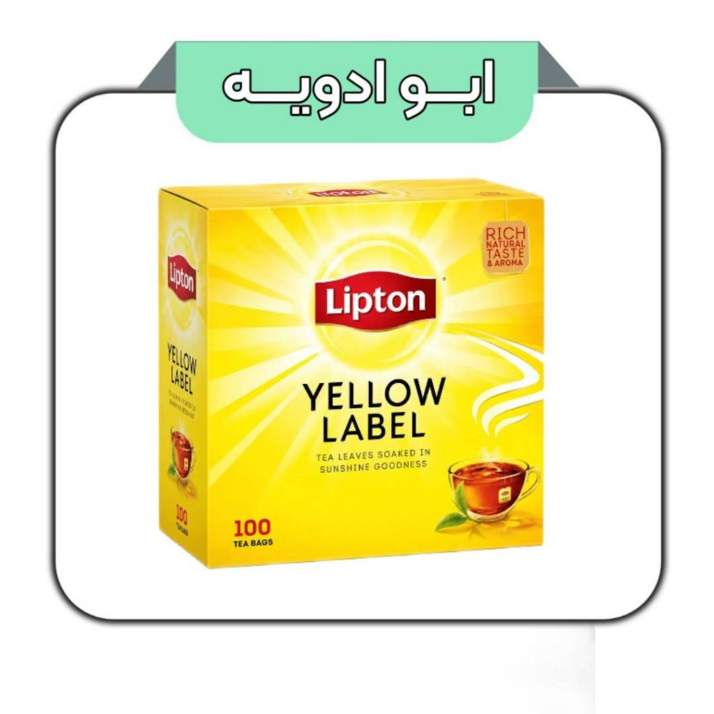 چای لیپتون اصلی 100عددی 