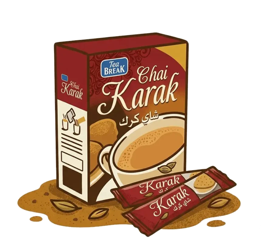 چای عربی (کرک و ماسالا)