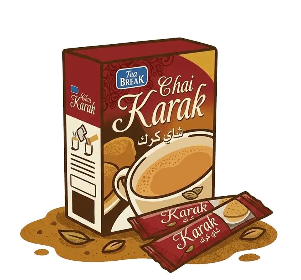 چای عربی (کرک و ماسالا)